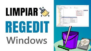 Limpiar REGEDIT y eliminar registros de un programa en Windows ✅ [upl. by Reginnej]