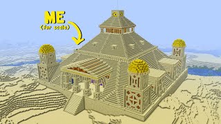 I Upgraded the Desert Temple in Minecraft [upl. by Baggott31]