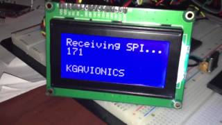 Communication between 2 pic16f877a using SPI [upl. by Lamaj742]