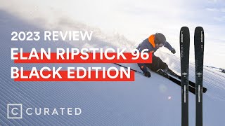 2023 Elan Ripstick 96 Black Edition Ski Review 2024 Same Tech Different Graphic  Curated [upl. by Osbert]