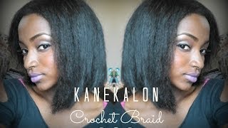 Kanekalon Crochet Braid Bob  Cutting amp Styling Tips [upl. by Anor]