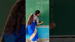 Easy trick for 14 tableshortviral govtschool maths funtableseasylearning [upl. by Shult]