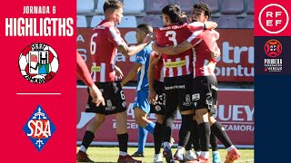 Resumen PrimeraFederación  Zamora CF 50 SD Amorebieta  Jornada 6  Temporada 202425 [upl. by Liane484]