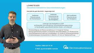 IKK  Die Innovationskasse Webinar für Arbeitgeber zum Jahreswechsel 2021  2022 Teil 2 [upl. by Nomma]