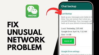 How to Fix WeChat App Unusual Network Problem [upl. by Sherline841]