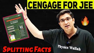 Cengage For Jee Maths Splitting Facts 🔥💯  SACHIN SIR 🤯 Sachin Sir Motivation  PhysicsWallah [upl. by Ainimre]