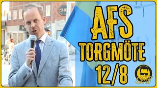 AfS Torgmöte  Johan Widén  Svar På Tal [upl. by Micheline63]