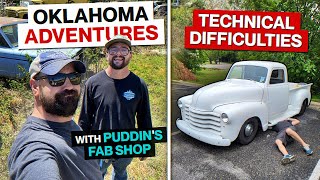 Oklahoma Junkyard Tour WITH Puddins Fab Shop [upl. by Asor]