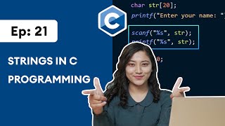 21 C Strings  C Programming For Beginners [upl. by Aleksandr96]