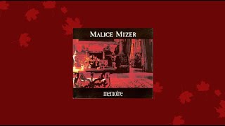 Full album  Memoire DX  MALICE MIZER [upl. by Adnamas257]