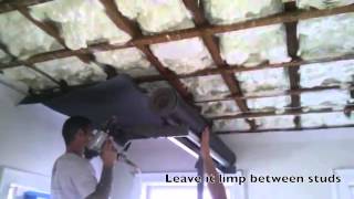 Ceiling Soundproofing [upl. by Ermey]