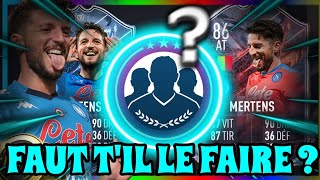 FIFA 22  SBC DRIES MERTENS ICE VERSUS FIRE  FAUT IL LE FAIRE [upl. by Naitsirhk]