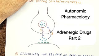 The Ultimate Guide to Adrenergic Drugs  part 2  Sympathomimetics [upl. by Suaeddaht364]