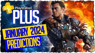 PS PLUS January 2024 Predictions  Playstation Plus January 2024 Lineup [upl. by Niamjneb]