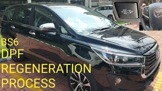 DPF WARNING IN INNOVA CRYSTA BS6 DPF CLEANING PROCESS ADD BLUEUREA FOR DIESEL CARS  Explained [upl. by Rudwik]