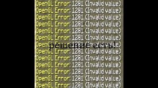 как исправить ошипку opengl 1281 invalid value в Minecraft [upl. by Keraj890]