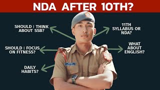 How to prepare for NDA after passing 10th Class [upl. by Norrabal496]