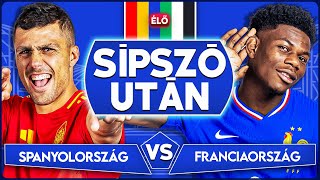 Spanyolország  Franciaország REAKCIÓ  Sípszó után  Unibet [upl. by Posehn753]