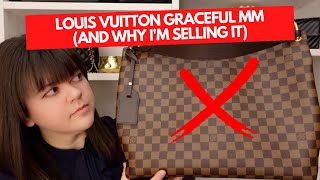 LOUIS VUITTON Graceful MM Review 🙅🏻‍♀️ why Im SELLING IT [upl. by Narod]