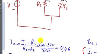 Esercizio con il partitore di corrente [upl. by Brian]