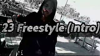 REDD EX × Melo The Great  23 Freestyle Intro Official Visualizer [upl. by Anilecram]