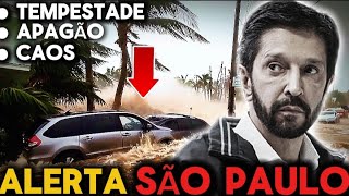 URGENTE Nunes e Boulos se PRONUNCIAM sobre A CATÁSTROFE em SÃO PAULO AGORA [upl. by Kalli922]