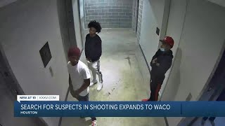 Police Two suspects in deadly Houston shooting may live in Waco [upl. by Sacul418]