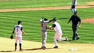 Great Moments In Rockies History Troy Tulowitzkis Unassisted Triple Play [upl. by Essenaj]