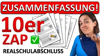 🚀🚀🚀 REALSCHULABSCHLUSS 2025 ZUSAMMENFASSUNG  Mathe ZP 10  Aufgaben die immer dran kommen MSA ZAP [upl. by Ednil352]