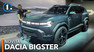 Dacia Bigster  Il prototipo del SUV che arriva nel 2025 [upl. by Ihpen680]