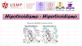 Medicina 1  Sesión 12A  Hipotiroidismo e Hipertiroidismo  Dyanira Santos  20242 [upl. by Hamann]