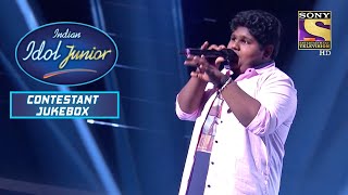 Vaishnav ने quotEk Hasina Thi Ek Diwana Thaquot गाकर मचा दिया धमाल Indian Idol Junior Contestant Jukebox [upl. by Aluino]