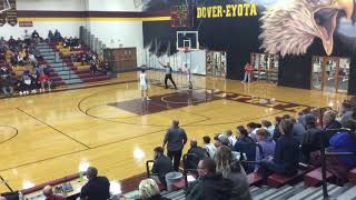 DoverEyota Boys Basketball vs ZumbrotaMazeppa Dec 3 2019 [upl. by Cyrill868]