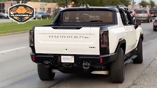 NEW GMC HUMMER EV 2024 Crab Walk mode in real life p003 Compilation [upl. by Ahsinnor395]