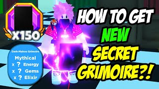 UPDATE 15 THESE INSANE NEW GRIMOIRES ARE REALLY EASY Anime Punching Simulator [upl. by Karine]