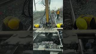 How Railway Sleepers Are Replaced 🚂🛠️ [upl. by Onaireves]