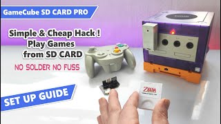 Gamecube game save exploit swiss sp2sd2 SD Card quick affordable hack [upl. by Sterrett799]