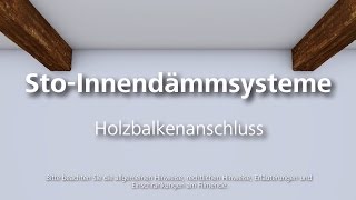 Innendämmung  Holzbalkenanschluss [upl. by Ado]