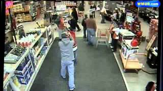 Surveillance Employee Confronts Home Depot Robber [upl. by Ringler]