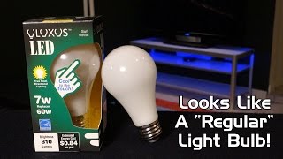 The first LED “Lookalike” Light Bulb ULUXUS [upl. by Aicillyhp924]