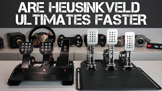 PERFORMANCE ANALYSIS  Are Heusinkveld Ultimate Pedals Faster amp More Consistent [upl. by Doowle548]