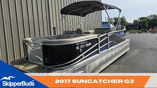 2017 SunCatcher G3 Pontoon Tour SkipperBuds [upl. by Fran]