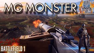 MG MONSTER  BATTLEFIELD 1 Multiplayer Gameplay PC [upl. by Streeter]