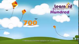 Class 2 Number names 100 to 900 [upl. by Aelahc]