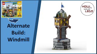 Lego 31120 Alternate Build  Windmill [upl. by Woodring]