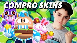 Consigo nuevas Skins en Brawl Stars con mis gemas [upl. by Amer629]