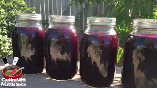 Making amp Canning Homemade Welchs Grape Juice [upl. by Osicran]