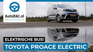 Toyota ProAce Electric 2021  REVIEW  AutoRAI TV [upl. by Carlo]