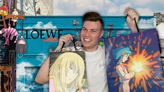 😱 LOEWE HAUL  HOWLS MOVING CASTLE COLLAB [upl. by Nosyrb]