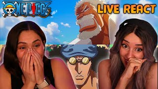 GARP VS KUZAN THE BATTLE WEVE BEEN WAITING FOR  One Piece Episode 1115 Live React [upl. by Yhtnomit245]